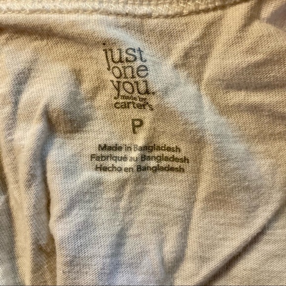 Just One You Boys Zip Up Footed Pajamas Preemie 2 Piece - Picture 7 of 11